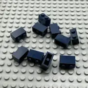 LEGO Brick - Dark Blue - 1 x 2 - QTY x10