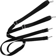 HEALEEP 2 Pcs Rv Awning Pull Strap Surfboard Tie Down Strap for Kayaks Paddle Boards and Hooks for Tents and Sunshades