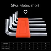 5/8/11 Pcs Metric Allen Wrench Set Inch Wrench L Wrench Keys Size Allen Key Shor