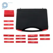 Setup Block Woodworking Tool 15pcs Precision Aluminum Setup Bars Gauge Block Set