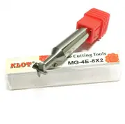 KLOT HRC55 T Slot Keyseat Milling Cutter Solid Carbide End Mill 3mm-4mm CNC