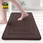 Memory Foam Bathroom Rug Mat 30X20, Ultra Soft and Absorbent Bath Mat, Machine W