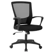 Office Chair Ergonomic Desk Chair Rolling Mesh Computer Task Chair Swivel Hom...