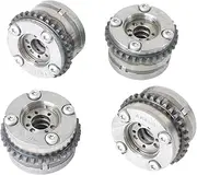 4pcs Intake & Exhaust Left & Right Camshaft Adjuster Compatible With Benz V6 3.5L E350 C350 ML350 2760501347 2760501447 2760501547