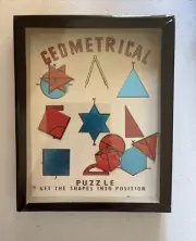 Geometric Dexterity Puzzle Brand New NOS 1998 Toy Shackman Co. Stocking Stuffer