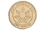 $1 2007 Commemorating APEC Circulated AUS One Dollar Coin