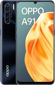 Oppo A91 Dual-SIM 128GB ROM + 8GB RAM (GSM Only | No CDMA) Factory Unlocked Android 4G/LTE Smartphone (Black) - International Version