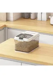 Rice Storage Container Food Box Bin, Food Storage Canister, Kitchen Organizer,