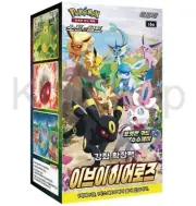 Pokemon Card Sword & Shield Eevee Heroes Evolving Skies Booster Box Korean-Ver