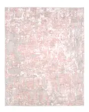 Solo Rugs Blush Contemporary Abstract Hand-Loomed Area Rug