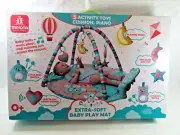CuteOwlet Baby Play Gym, Kick and Play Piano Infant Activity Mat for Babies 0+