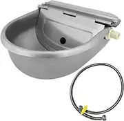 OZSTOCK Stainless Water Trough Bowl Automatic Drinking for Dog Horse Chicken Auto Fill Leak-Proof Float Valve Design - Easy Clean Drain (Drinking Bowl & Pipe)