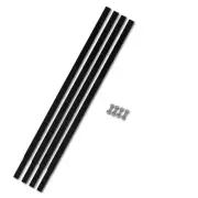 Ground Drill Extension Tube 4m Steel Connection Pipe Heavy Duty Soil Auger