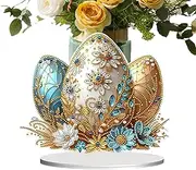 Crystal Painting Art Tabletop Decor - Double Sided Stand Up Gem Painting Craft -Art Painting Tabletop Ornaments - Rhinestone Desk Placement Ornament - Double Sided Stand Up Gem Painting Craft For Kids