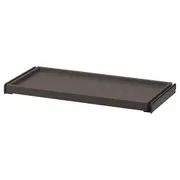 KOMPLEMENT pull-out tray, dark grey, 75x35 cm