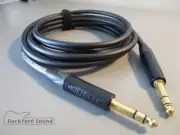 Mogami W2549 Black | Gold Neutrik TRS to TRS Balanced Interconnect