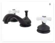 Water Creation F2-0010-03-AL Teapot Widespread Lavatory Faucet with Pop-Up Drain