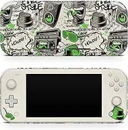 TACKY DESIGN Graffiti Skin Compatible with Nintendo Switch lite Skin, Halloween Switch lite Cover Vinyl 3m Decal Spooky Cute Full wrap Switch lite Accessories