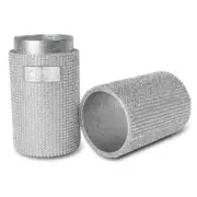 Royal & Langnickel - Silver Gem Brush Container