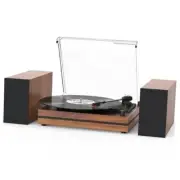 Vintage Record Player with External Bark Red Come with External Speakers