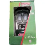 Coleman 390 Lumens Twin LED Lantern, 4 Lifetime LED Bulbs Provide Efficient
