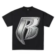 Ruff Ryders Graphic T-Shirt | Rap Tee DMX Vintage Style 90s Hip Hop Print Rare | O140 Comfortable fabrics of high quality Large