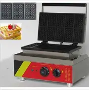 10pcs Commercial Waffle Maker Electric Waffle Machine No-stick Belgian Waffle na