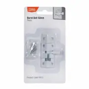 Taskmaster 50mm Plastic Barrel Bolt