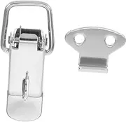 OSALADI 201 Carbon Steel Luggage Buckle with Lock Clasp Spring Loaded Catch Clamp Suitcase Hardware