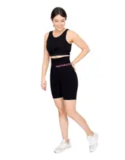 Patented Nina Women's CORETECH(R) Postpartum extra high waist Compression Shorts