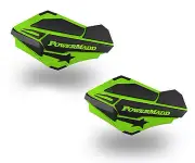 PowerMadd Sentinel Series Replacement ATV Handguards Guards Green Black 34403