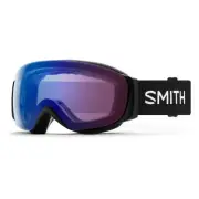 Smith I/O Mag S Snow Goggles, Black Frame, ChromaPop Photochromic Rose Flash Len