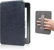 Case Compatible 6" Kindle papaerwhite 5th/6th/7th Generation (2012/2013/2015 Release, Model: EY21 & DP75SDI), PU Leather Cover with Auto Sleep/Wake and Hand Strap, Crazy Horse Print