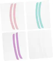 HONMEET Silicone Lash Perm Pads Set 4 Pairs Patch for Youthful Appearance Wrinkle Minimization