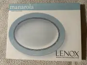 VERY RARE DISCONTINUED LENOX Manarola PATTERN 15" SERVING Platter New In Box