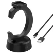 Vertical Charging Dock Stand for Watch4 Band 9 USB Charging Cable