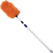 Impact Adjustable Lambswool Duster - 60" Overall Length - White Handle - Assorte