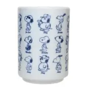 Peanuts Friends YUNOMI Tea Cup Japanese SNOOPY OLAF Japan New SPIK-256