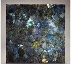 Labradorite Stone Agate Table For Living Room Interior Furniture Decor