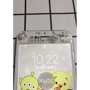 【YW3C】i6 i6plus i7 i7plus i8 i8plus迪士尼卡通玻璃貼保護貼 軟邊保護膜鋼化玻璃貼