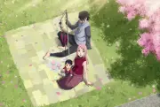 Anime sasuke uchiha sakura haruno Playmat Gaming Mat