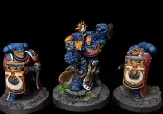 Marneus Calgar With Victrix Honour Guard Warhammer 40K Painted Gallery Army GW