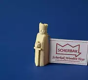 Wooden King Waldorf toy medieval knight castle Erzgebirge Ostheimer Lego size