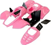 BLYGO PINK Plastics Fairing Fender Guards Cover Kit 50cc 70cc 110cc Quad Dirt Bike ATV