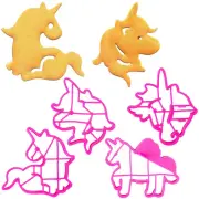 Pancake and Egg Molds- Unicorn 4 Pack, Reusable Silicone Pan Cake Non Stick S...