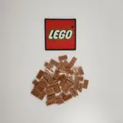 LEGO 1 x 2 Plate MEDIUM NOUGAT (x50) 3023 NEW PARTS BULK LOT
