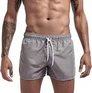 [sandbank] Men's 4" Running Shorts Lightweight Quick Dry Workout Shorts Athletic Gym Jogger Sweat Shorts with Pockets