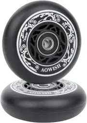 76Mm 90A Ripsurf Wheels W/Bearings ABEC-9 for Ripstik DLX Caster Board, Deluxe J