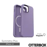 【OTTERBOX】IPHONE 14 6.1吋 SYMMETRY PLUS 炫彩幾何保護殼-紫(支援MAGSAFE)