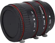 Lens Adapter Rings Set, Featuring Auto Focusing Macro Extension Lens Accessory and Auto Focus Macro Extension Tube, Ideal for EF Mount Cameras